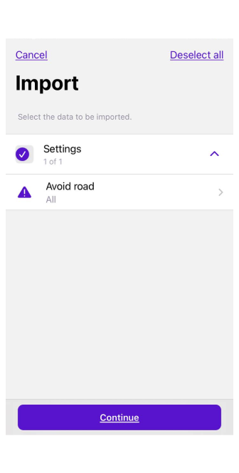 Avoid road on the map import iOS