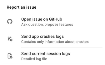 Offline help Android screenshot
