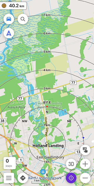 Radius Ruler