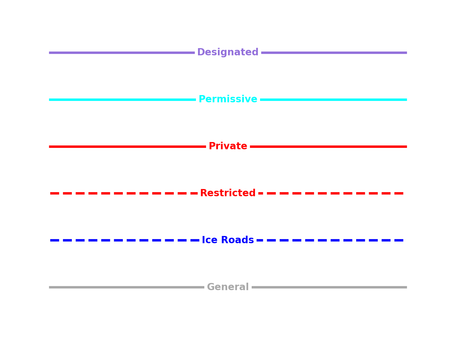 Estilo de mapa para moto de nieve: Modo día