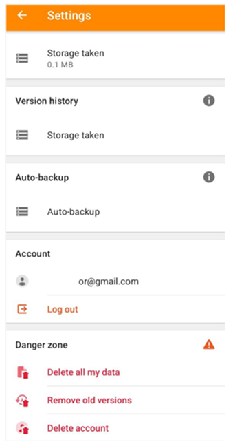 Modifiche OsmAnd Cloud