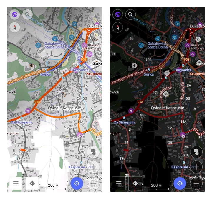 Stile mappa LightRS