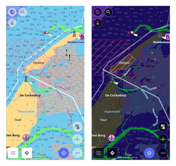 Stile mappa Nautico