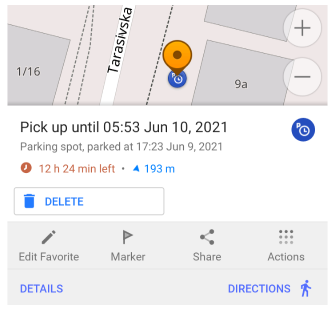 Ograniczony parking