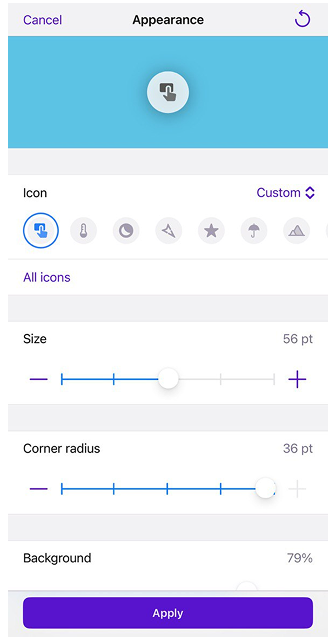 Düğme Görünümü
