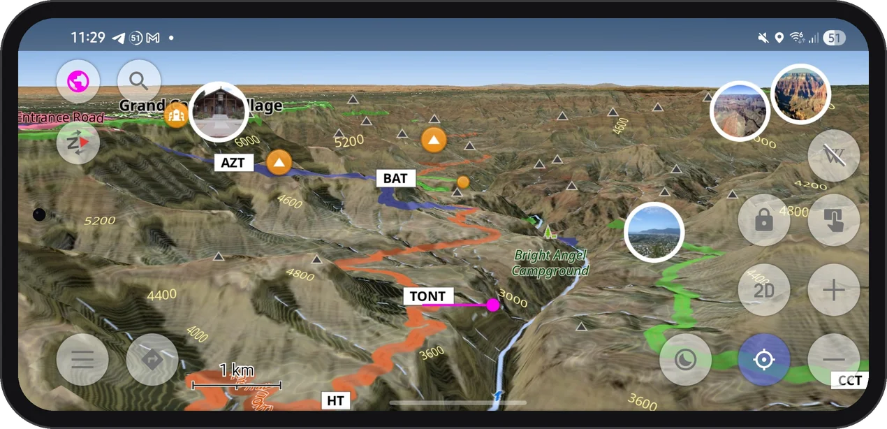 Grand Canyon in 3D