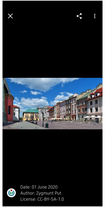 Gallery Menu – Android