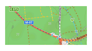 Map parameter - Road surface