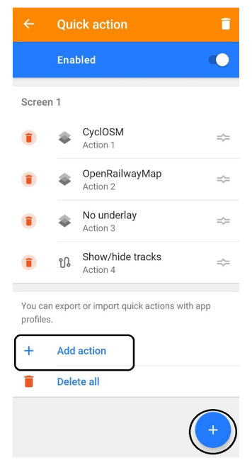 Quick action widget_android_add