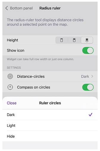 Display position Android