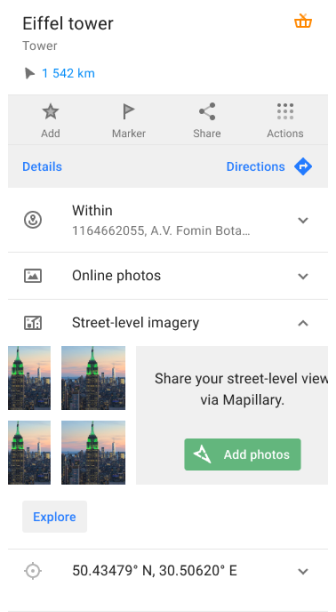 Street-Level Imagery Android