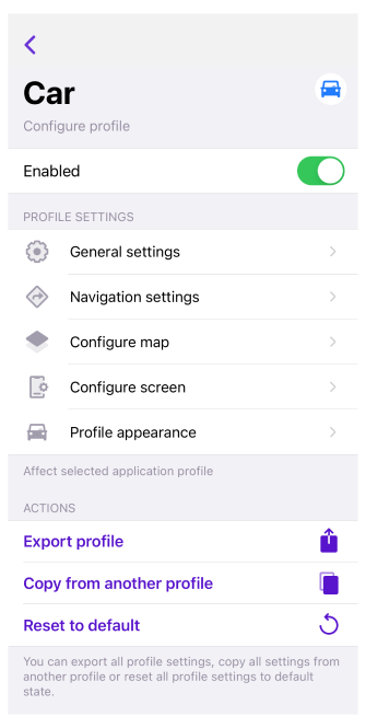 Profil konfigurieren iOS