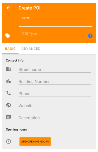 POI erstellen Android
