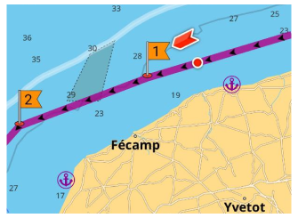 Direktpunkt-Navigationstyp Android