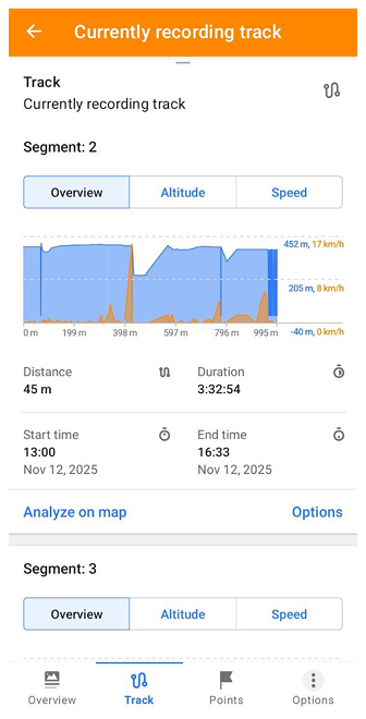 Aufzeichnung in Android beenden