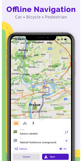 Offline-Navigation iOS