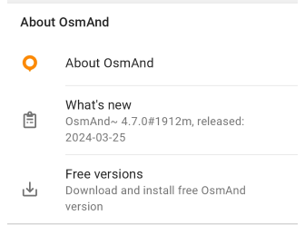 Offline-Hilfe Android-Screenshot