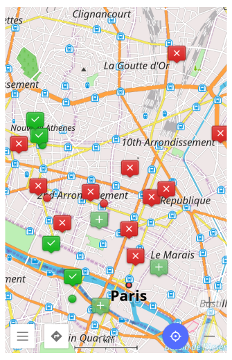 OSM-Notiz Android