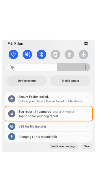 Absturzprotokolle von Android senden 4