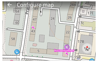 Capa de edición de OSM