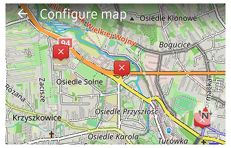 Capa de edición de OSM