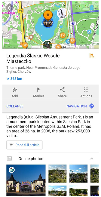 PDI de Wikipedia en francés en inglés