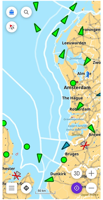 Suivi des navires AIS