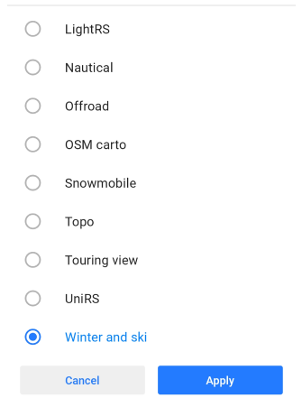 Activer le style Hiver sous Android