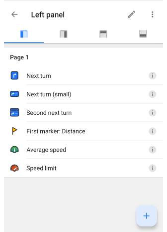 Menu Configurer l&#39;écran