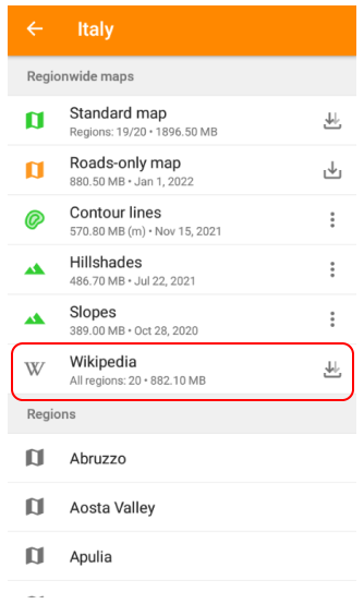 Télécharger Wikipedia sur Android