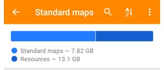 Aperçu de la catégorie locale Android 1