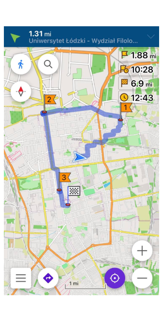 Différence marqueur navigation iOS 2