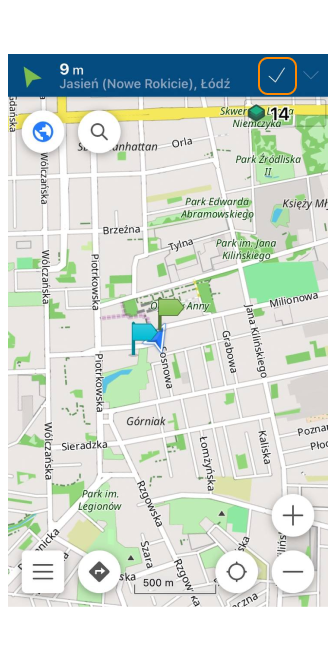 Passer le marqueur iOS 2