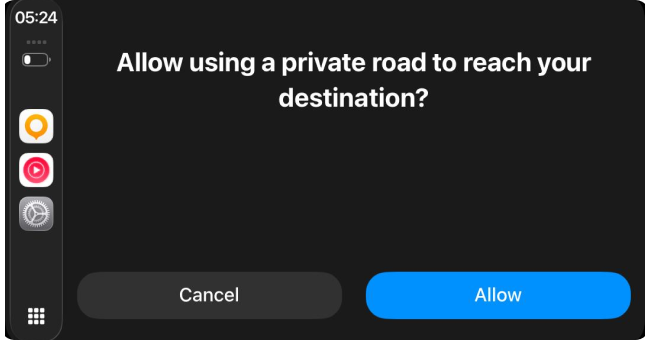 Alerte privée