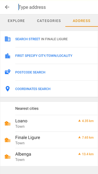 Recherche Android