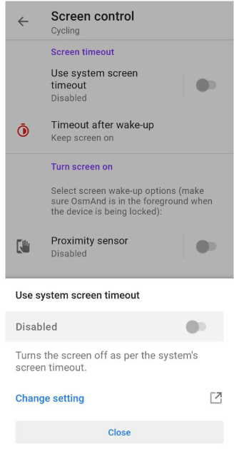 Contrôle de l&#39;écran du délai d&#39;expiration du système Android
