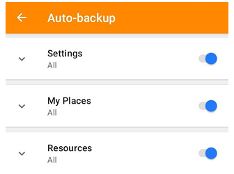 Backup automatico Android