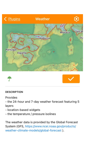 Instellingen plugin iOS 1