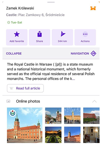 Lista opisów