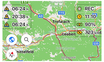 Contorno do widget iOS