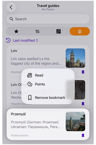 Seyahat Rehberleri iOS