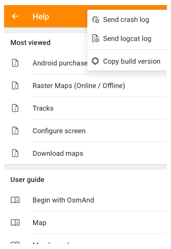 Надсилання журналів збоїв з Android 1