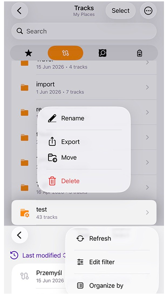 Керування Розумними теками в Моїх місцях iOS